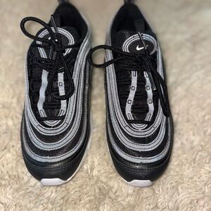Nike Kids Black and White Sneakers